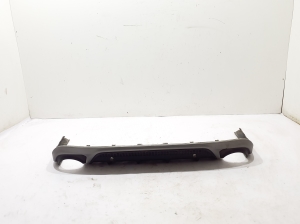 Rear bumper lower spoiler - 31383089