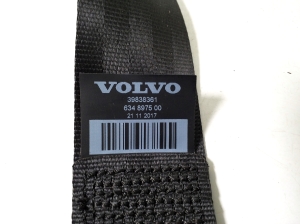 VOLVO XC60 (2017–2026) Sicherheitsgurt hinten 39838361 - 2