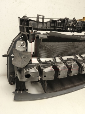 FIAT 500X (334) (2014–2026) Schlossträger und seine Teile (Frontmaske) 51939783 - 2
