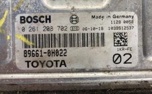TOYOTA Aygo B 10 (2005–2014) Motorsteuergerät 896610H022 - 3
