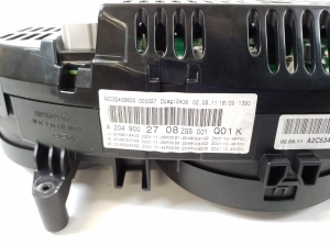 Mercedes Benz C-Class 204 (2007–2014) Kombiinstrument A2049002708 - 2