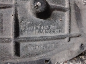 BMW X2 F39 (2017–2026) Aizmugurējais apakšspārns 51717427925 - 4