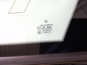 Mercedes Benz C-Class 204 (2007–2014) Seitenscheibe hinten (Karosserie) A2046732610 - 3