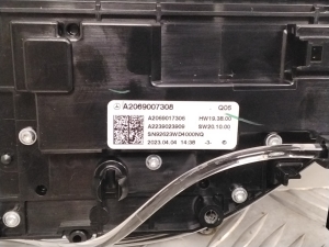 Mercedes Benz EQE X294 (2022–2026) Heated seat switch A2069007308 - 2