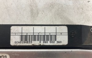 Motorsteuergerät - 0260002360