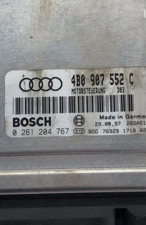 AUDI A6 C5 (1997–2005) Motorsteuergerät 4B0907552C - 2