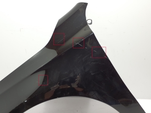 Mercedes Benz A-Class 176 (2012–2018) Front fender A1768810101 - 4