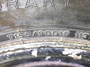 Mercedes Benz ML-Class 163 (1998–2005) Spare wheel - 2