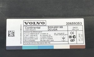 VOLVO XC60 (2008–2017) Module de confort 30659353 - 2