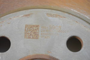 Opel Astra K (2015–2021) Front brake disc 13515908 - 2