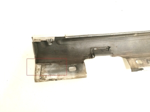 Mercedes Benz A-Class 176 (2012–2018) Schwellerverkleidung außen A1766980154 - 4