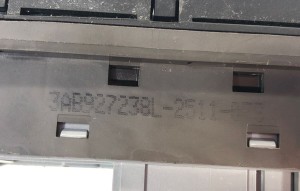 Volkswagen Passat B7 (2010–2014) Other switch 3AB927238L - 3