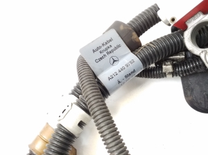 Mercedes Benz E-Class W212 (2009–2015) Positive cable A2124409752 - 3