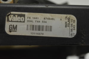 Opel Signum (2003–2008) Dzesēšanas ventilators un tā daļas 13114542 - 4