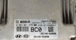 Hyundai Tucson (2015–2026) Motorsteuergerät 0281301578 - 3