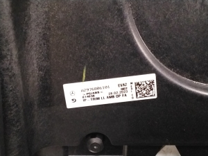 Mercedes Benz EQE X294 (2022–2026) Dashboard trim A2976806101 - 3