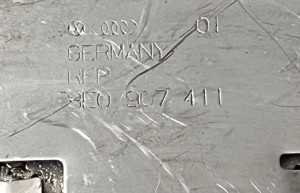 AUDI A4 B7 (2004–2008) Engine control unit 8E0907411 - 3