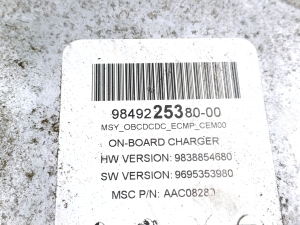 Peugeot 2008 P24 (2019–2026) Inverter 9849225380 - 2
