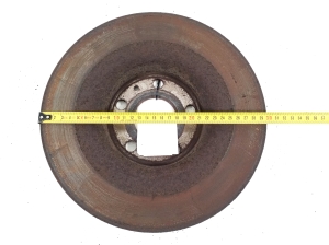VOLVO XC40 (2017–2026) Rear brake disc 31471477 - 3