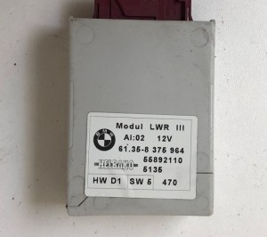 BMW 5 SERIES E39 (1995–2004) Lichtsteuermodul 61358375964 - 2