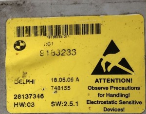 BMW 5 SERIES E60 (2003–2010) Control unit 9183233 - 4