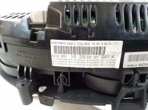 Mercedes Benz E-Class W212 (2009–2015) Näidikuplokk A2129001025 - 3
