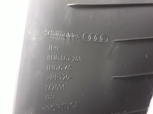  Wykończenie wnętrza tylnej kolumny 