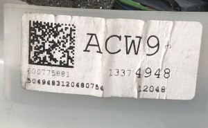 Opel Astra J (2009–2017) Kombiinstrument 13374948 - 2
