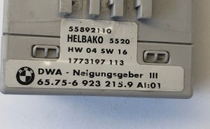 BMW 3 SERIES E46 (1998–2007) Sonstiger Sensor HW04SW16 - 3