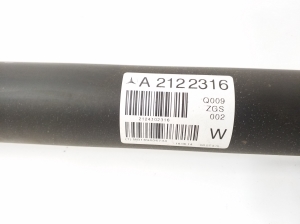 Mercedes Benz E-Class W212 (2009–2015) Kardāns A2124102316 - 2