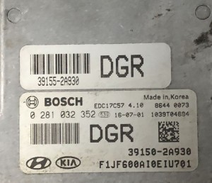 Kia Optima (2015–2026) Motorsteuergerät 0281032352 - 3