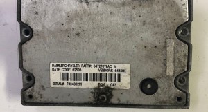 Chrysler Voyager IV (2001–2007) Juhtplokk 04727079ACA - 2