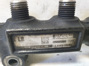 Citroen C4 Picasso (2007–2013) Kõrgsurve kütusetoru 9654592660 - 5