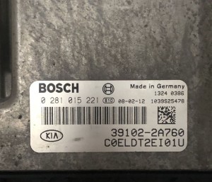 Kia ceed (2006–2012) Motorsteuergerät 0281015221 - 2