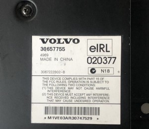 VOLVO XC90 (2002–2014) Audioverstärker 30657755 - 3