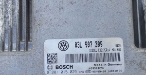 Volkswagen Passat B6 (2005–2010) Engine control unit 03L907309 - 4
