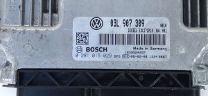 Volkswagen Passat B6 (2005–2010) Engine control unit 03L907309 - 4