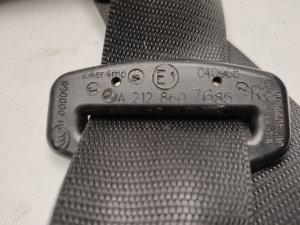 Mercedes Benz E-Class W212 (2009–2015) Front seat belt A2128607685 - 3