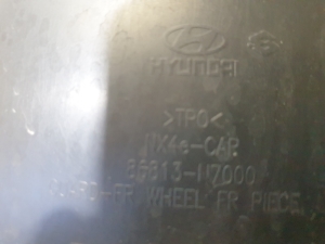 Hyundai Tucson (2015–2026) Priekšējais apakšspārns 86813N7000 - 4