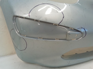 TOYOTA Aygo B 10 (2005–2014) Front bumper 521190H030 - 3