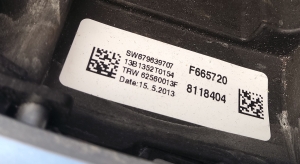 BMW 3 SERIES F30 (2011–2018) Lenkrad 62560013F - 2