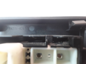 Rear side door glass switch 