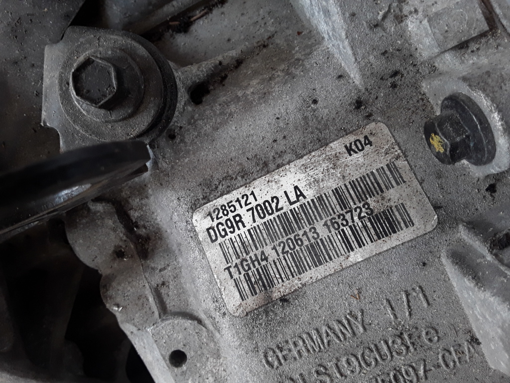 VOLVO V60 1 generation (2010-2020) Gearbox T1GH4 21083317