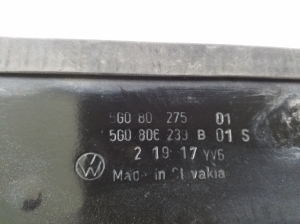 Skoda Octavia III (2013–2019) Muu osa kapoti all 5G0806239B - 3