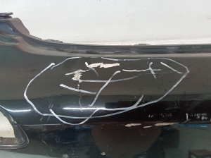 Mercedes Benz C-Class 203 (2000–2007) Front bumper A2038851425 - 3