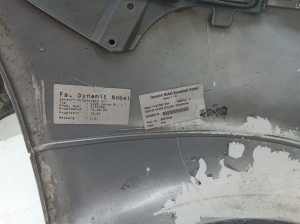 Mercedes Benz S-Class 220 (1998–2005) Front bumper A2208800340 - 2