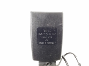 Skoda Octavia III (2013–2019) Sicherheitsgurtschloss hinten 8V0857739 - 2