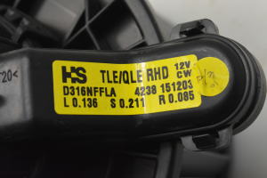 Hyundai Tucson (2015–2026) Heizungsgebläsemotor D316NFFLA - 2