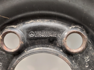  Spare wheel 