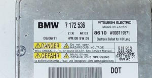 BMW 3 SERIES E90 (2004–2013) Xenon-Steuergerät 7172536 - 3